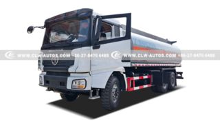 शैकमैन 6x4 380HP 25m³ ईंधन टैंकर ट्रक