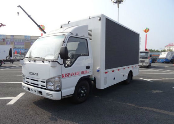 ISUZU Outdoor Digital Advertising Billboard Truck With P6 LED Display Screen