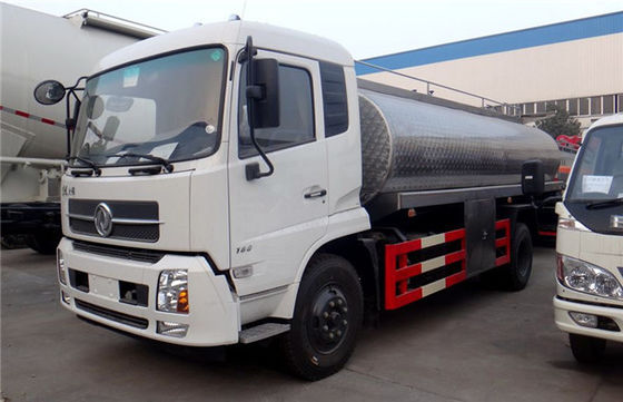 Dongfeng 4X2 Milk Delivery Truck Insulation Milk Truck 10000 Liters Stainless Steel Tank