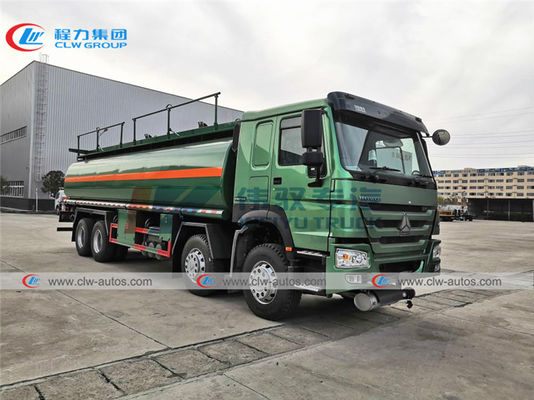 Anti Corrosion Howo 8*4 25000L 30000L Oil Tanker Truck
