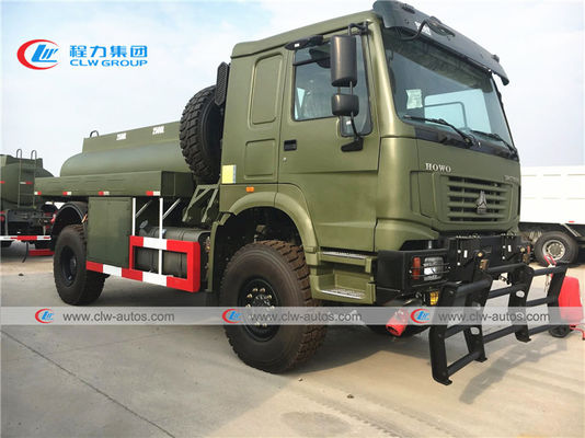 5000 Liter HOWO 4x4 Off Road AWD Aviation Refueler Truck
