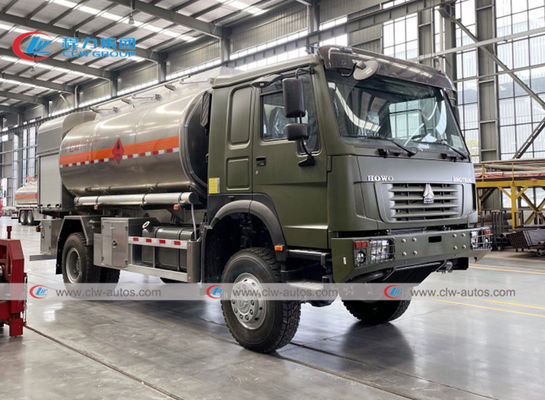HOWO 4X4 Off Road AWD 15000l Helicopter Aircraft Aviation Refueling Tank Truck For Jet A1 Filling