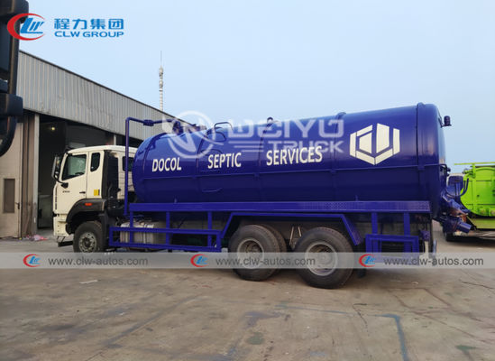 Sinotruk Hohan High Tech Landscaping Vacuum Sewage Truck 6X4 10wheelers 20cbm