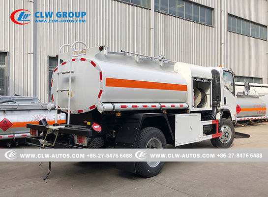 ISUZU 4 Ton All Wheel Fuel Transportation Dispenser Refilling Tank Truck
