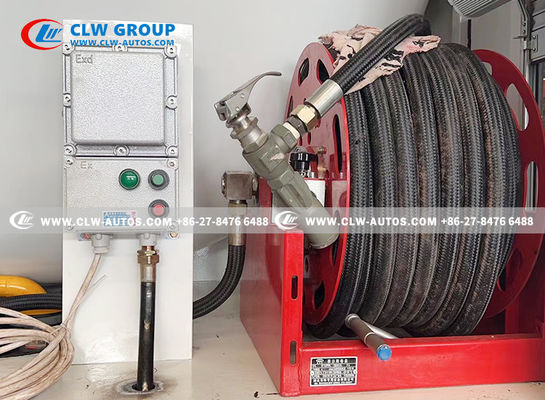 30tons Butane Propane Gas Tanker Trailer With Pump And Flow Meter