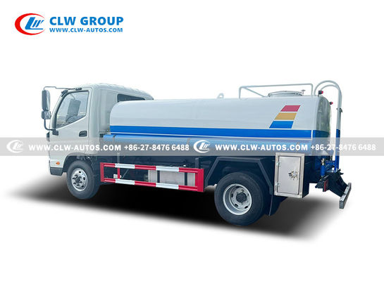Foton Rhd Water Sprinkler Mobile Delivery Water Truck 6CBM
