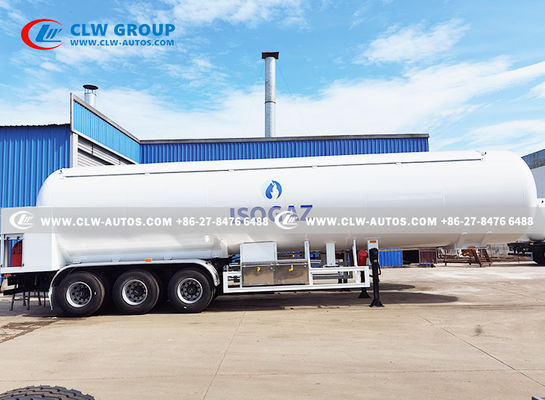 30ton LP Gas Truck With Gas Dispenser BLACKMER Pump Propane Delivery Tanker