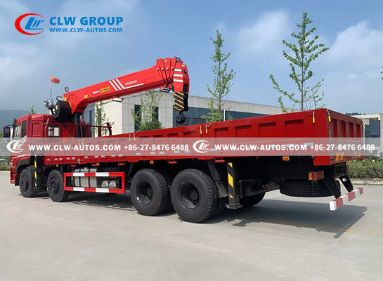 Dongfeng 16 Ton Truck Mounted Crane with Straight Boom Hydraulic Loaders