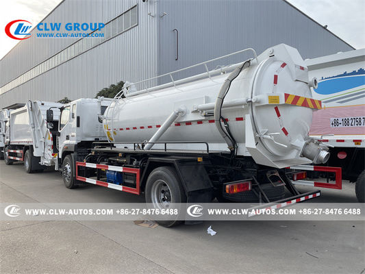 Foton 8000 Liters Vacuum Suction Septic Tank Truck