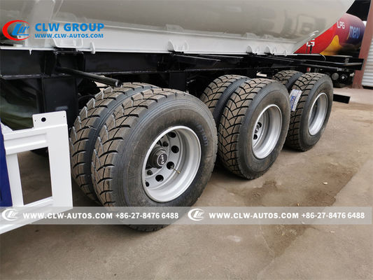 54M3 SA516GR70 Tank Semi Trailer For LPG Transport
