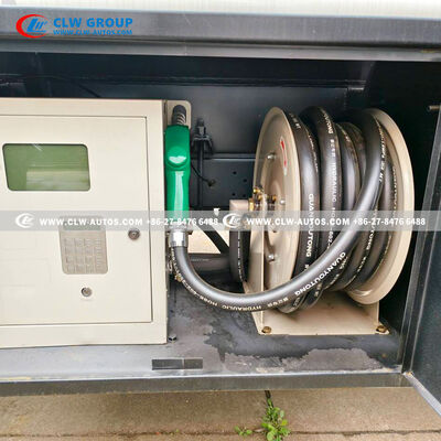 HOWO 4x2 Fuel Dispenser Truck with Explosion-Proof Dispenser and 5-60 L/min Flow Rate Powered by 116hp Diesel Engine