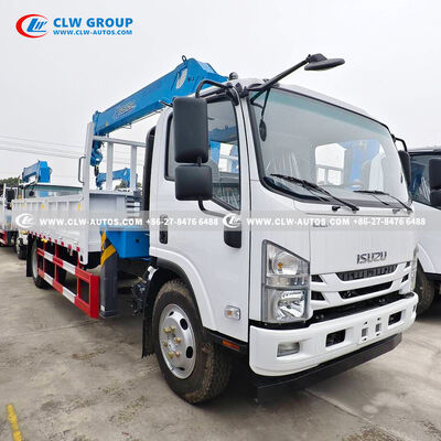ISUZU KV100 Crane Truck with 5-Ton XCMG Loader Crane | Compact 6-Meter Length & Euro VI Engine