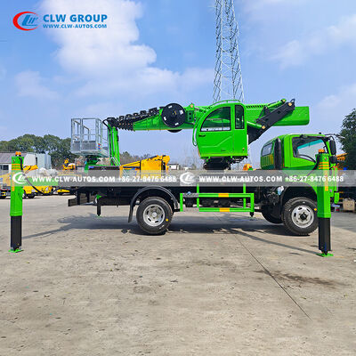 ISUZU 4×4 33-Meter Telescopic Cherry Picker Truck