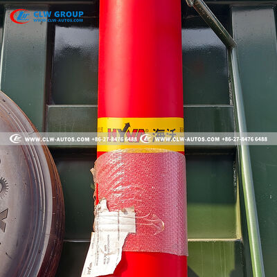 45T Rear-Tipping Semi-Trailer with HYVA Hydraulic Cylinder, 28T Yahua Landing Legs & 3-Axle Stability