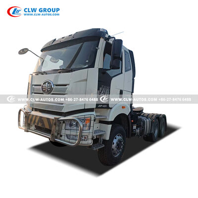 FAW J6P 6x4 Tractor Head with 420-550 HP Engine and Air-Suspended Sleeper Cab for Heavy-Duty Prime Mover Applications