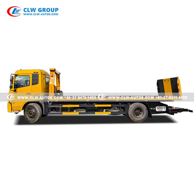 Dongfeng Tianlong 4×2 8-10 Ton Wrecker Truck with One-to-Two Towing and Hydraulic Winch