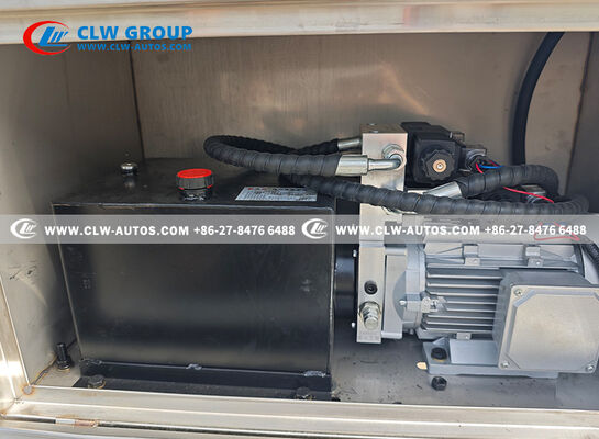 50m³ Bulk Feed Semi-trailer with Hydraulic Auger System and Carbon Steel Construction