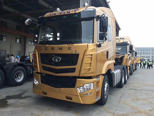 CAMC 10 Wheel Prime Mover Truck , 6 X 4 Tractor Head Truck 40 Ton 375hp