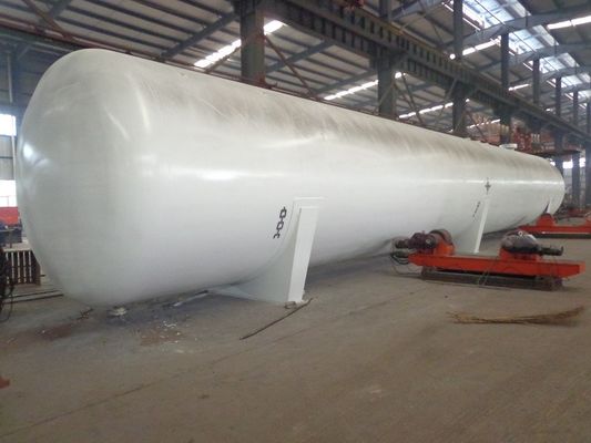 ASME 200cbm Transporting Large Propane Tanks , SA516 Bulk Truck Fuel Tanks