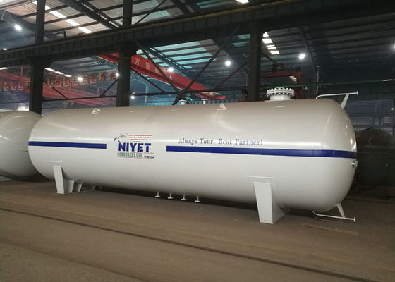 Large Lpg Bulk Storage Tank , 30 Tons 65CBM Liquid Propane Gas Tank  For Gas Filling Plant