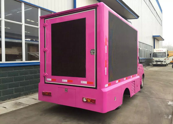 Outdoor Full Color Screen Mobile Big Screen Truck VGA Synchronous Control