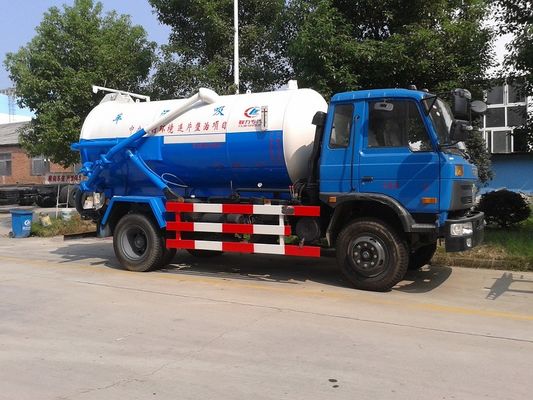 10 Ton Sewage Collection Truck Dongfeng 10cbm Vacuum Sewage Sucking Truck