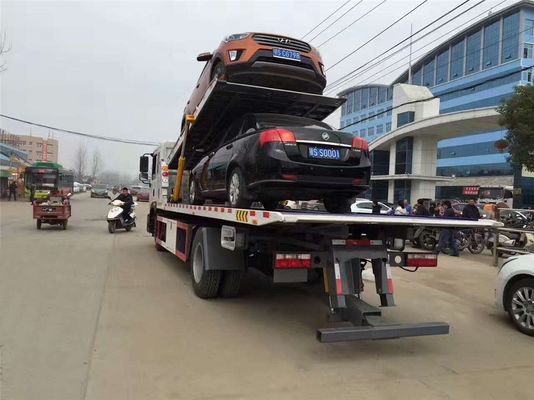 High Efficiency Wrecker Tow Truck Vehicle Chile Dongfeng 8tons Flatbed Wrecker