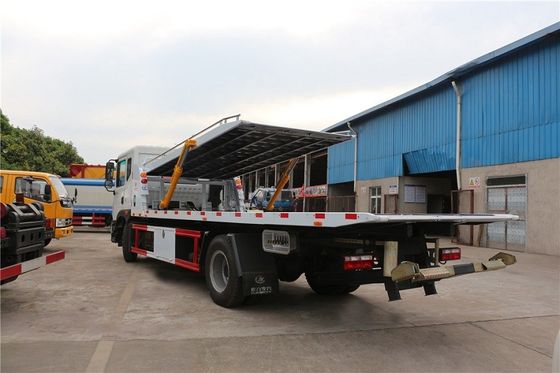 High Efficiency Wrecker Tow Truck Vehicle Chile Dongfeng 8tons Flatbed Wrecker