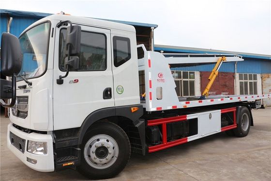 High Efficiency Wrecker Tow Truck Vehicle Chile Dongfeng 8tons Flatbed Wrecker