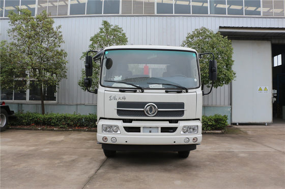Dongfeng Hook Lift Garbage Truck , 12 Tons 12cbm Roll Off Container Garbage Truck