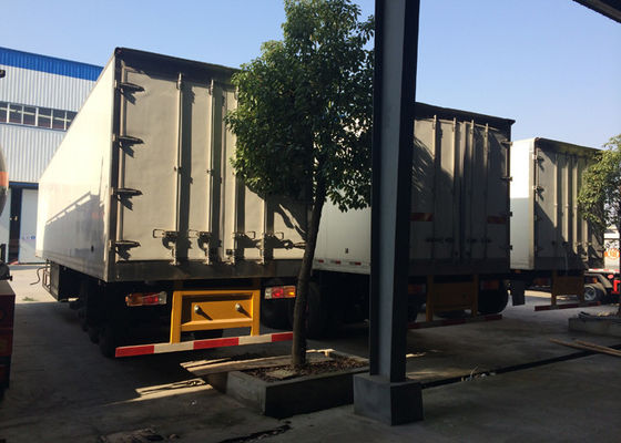 3 Axle Refrigerated Semi Trailer , Meat Transport Trailer 35t - 50t With Mechanical Suspension System