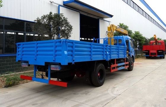 Straight Arm Truck Mounted Mobile Crane , Heavy Duty Telescoping Boom Crane