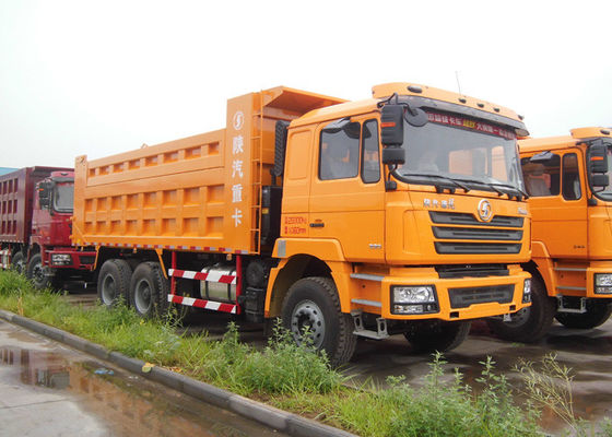 6 X 4 Shacman 10 Wheel Dump Truck , Heavy Equipment Dump Truck For Mineral
