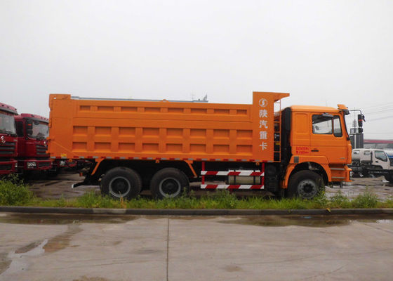 6 X 4 Shacman 10 Wheel Dump Truck , Heavy Equipment Dump Truck For Mineral