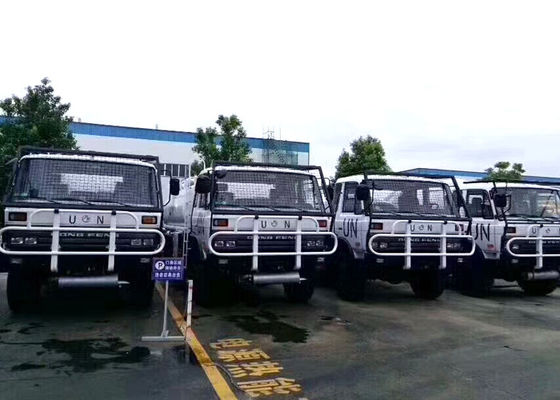 6 X 6 Diesel Refueling Truck , 10CBM 12CBM Fuel Transport Trucks Customized Painting