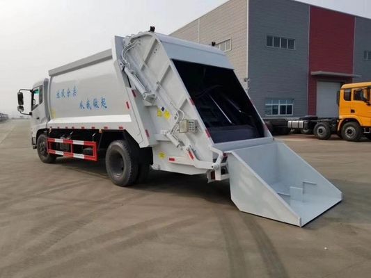 Recycling Residential Garbage Compactor Truck Rear Loading Garbage Truck 10cbm