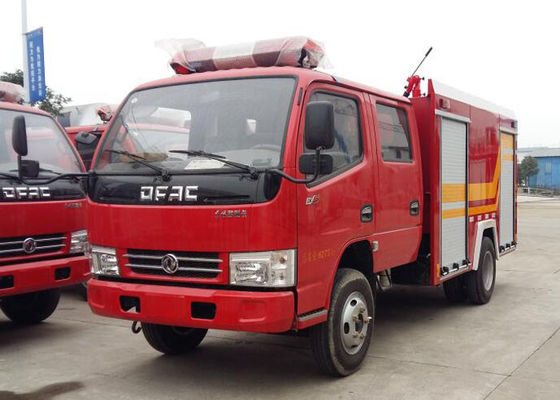 4 Tons 4CBM Water Foam Fire Brigade Truck Good Performance SGS Certification