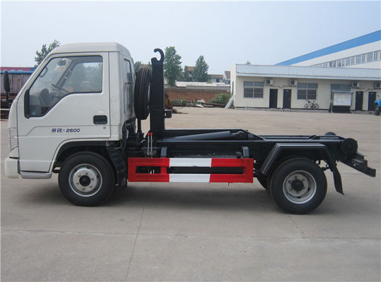 Forland 3m3 Rubbish Removal Truck , Hydraulic Arm Waste Garbage Truck