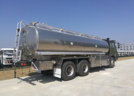 20 CBM Oil Tanker Truck / Aluminum Alloy Fuel Diesel Petrol Tank API System