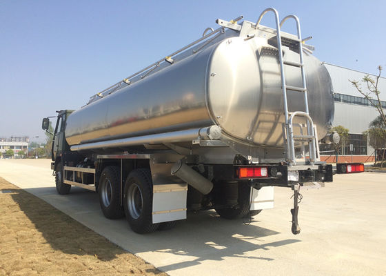 20 CBM Oil Tanker Truck / Aluminum Alloy Fuel Diesel Petrol Tank API System