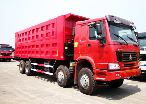 Sinotruk HOWO 50 Tons 8*4 Dump Tipper Truck For Mineral Material Transportation
