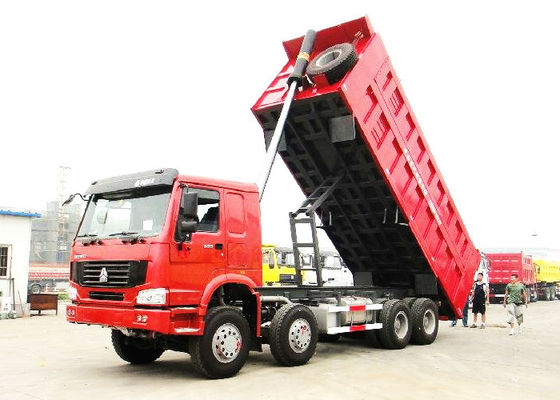 Sinotruk HOWO 50 Tons 8*4 Dump Tipper Truck For Mineral Material Transportation