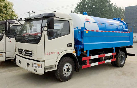 Dongfeng 3m3-5m3 High Pressure Jetting Sewage Suction Truck Sewer Cleaning