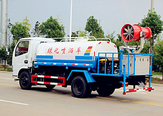 5Ton Dongfeng 4*2 Water Bowser Truck With Sprayer，5000 Liter Spray Dust Fall Truck