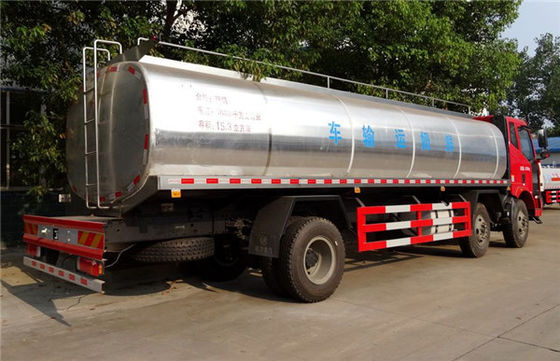 6X2 FAW 225HP Stainless Steel Milk Transport Truck 20CBM Insulation Tank