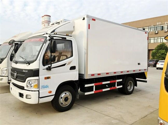 FOTON 130HP 4x2 2Ton Carrier Cooler Refrigerator Van Truck For Meat And Fish