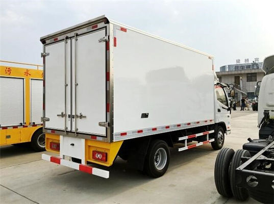 FOTON 130HP 4x2 2Ton Carrier Cooler Refrigerator Van Truck For Meat And Fish