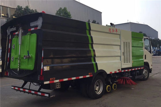 ISUZU 4x2 Stainless Steel Road Sweeper Street Sweeper Street Cleaning Machine Sweeper Truck
