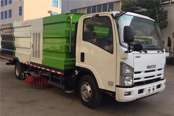 ISUZU 4x2 Stainless Steel Road Sweeper Street Sweeper Street Cleaning Machine Sweeper Truck