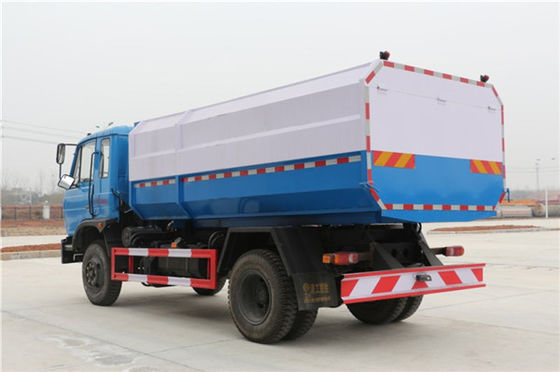 12CBM Side Loading And Rear Discharging Compactor Garbage Truck Diesel Fuel Type